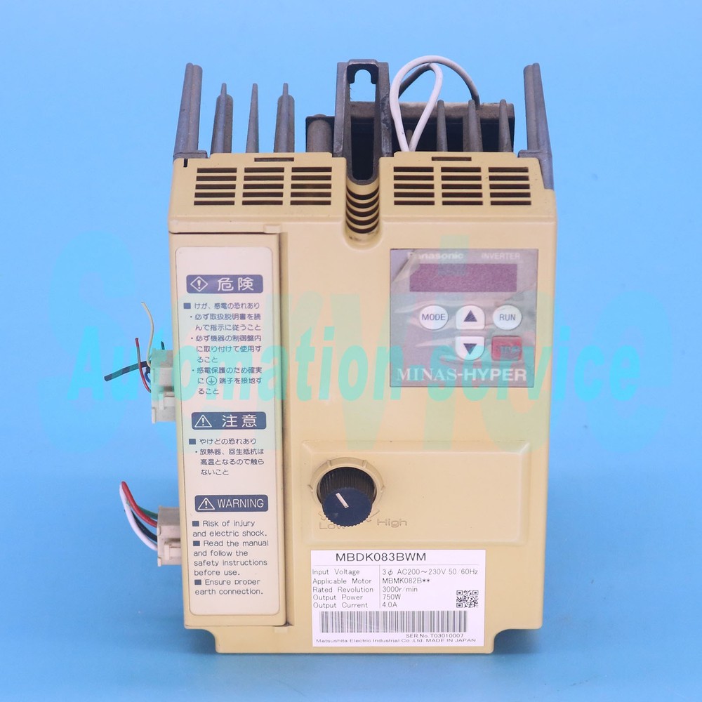 Used MBDK083BWM Drive Tested For Panasonic Free Shipping