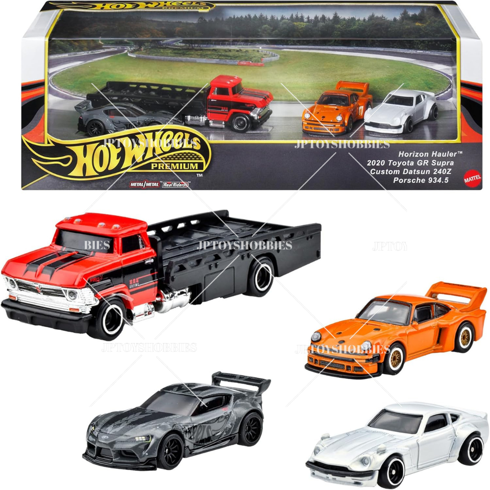 PSL 2025 Hot Wheels Premium Collector Set Wide Body Set, Toyota, Datsun, Porsche
