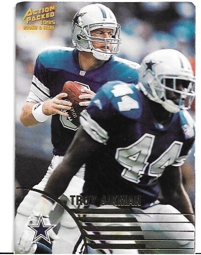 1995 Action Packed Rookies & Stars - #38 Troy Aikman