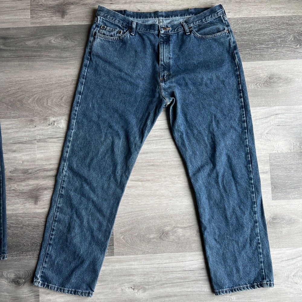 Wrangler Mens Relaxed Fit 9760WDR Jeans 40x32 Premium Quality Blue Denim Vintage