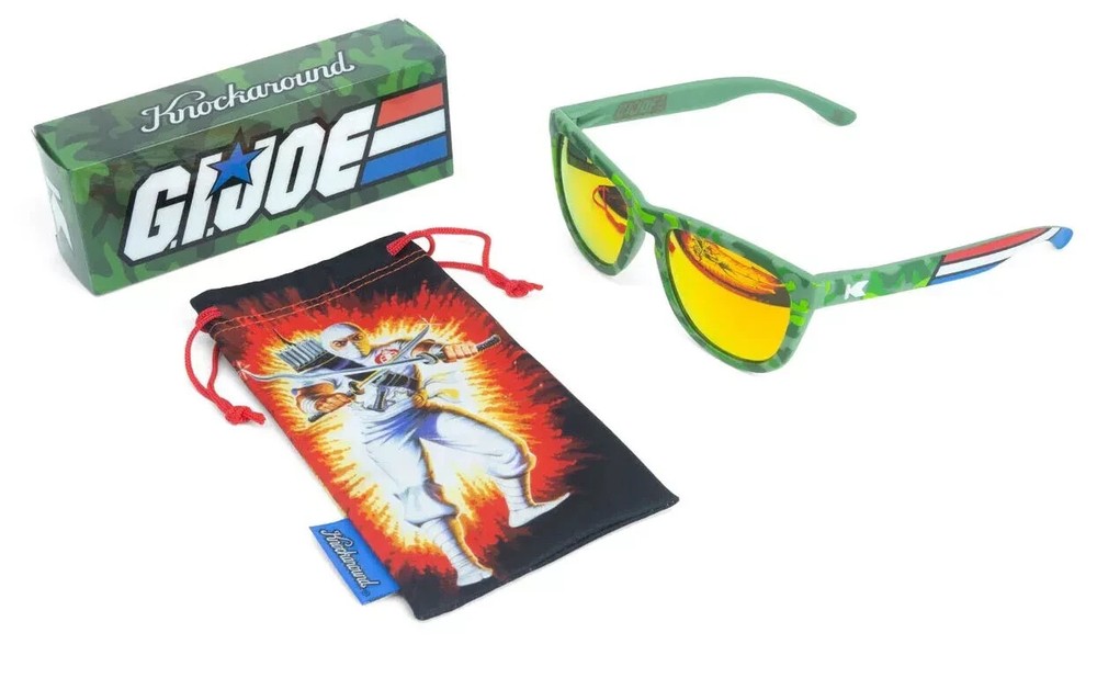Knockaround GI Joe Polarized Sunglasses Special Edition SOLD OUT BRAND NEW RARE