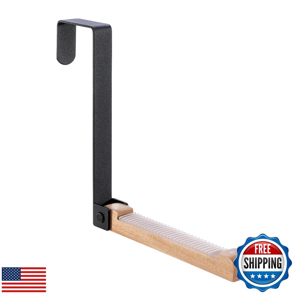 CINPIUK Retractable Over Door Hook - Space-Saving Valet Hanger for Multi-Use