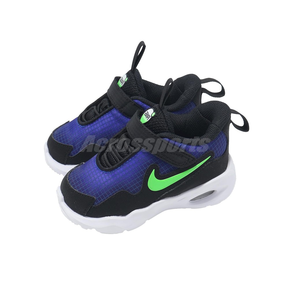 Nike Air Max Nova TD Race Blue Green Strike Toddler Infant Running FN4461-400