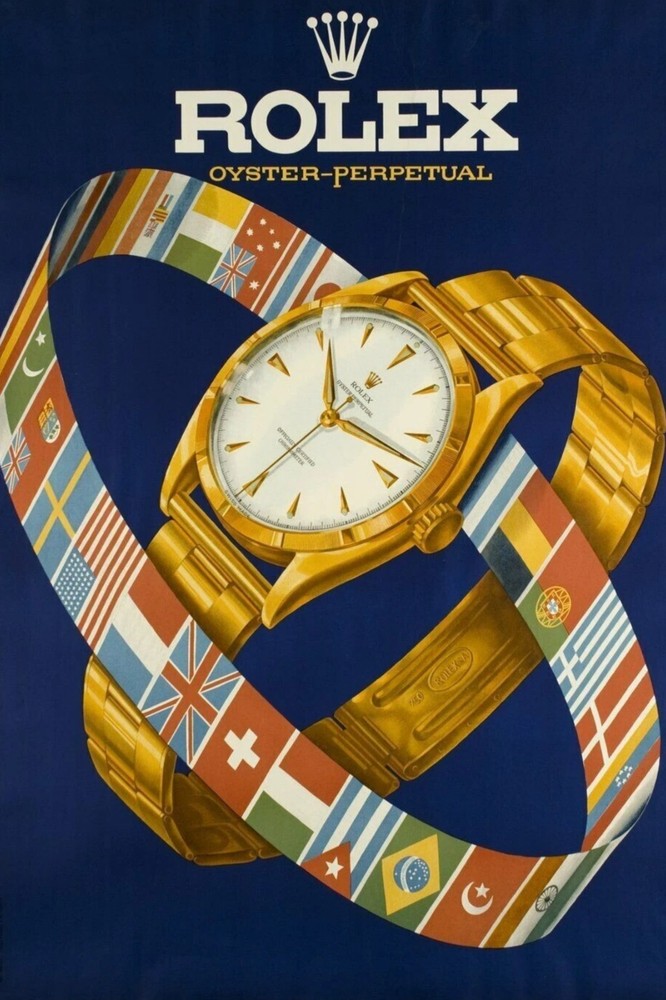 Rolex Submariner Oyster Perpetual Watch | POSTER 24 X 36 Inches