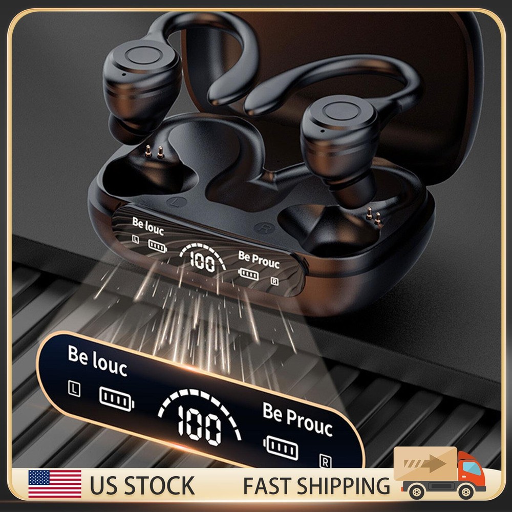 Auriculares TWS Bluetooth 5.3 Gancho para los oídos Auriculares Auriculares Inalámbricos Estéreo Auriculares