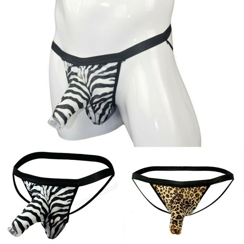 Fashion Men Boxer Brief Sissy Panties Underpants Bikini Fashion One Size