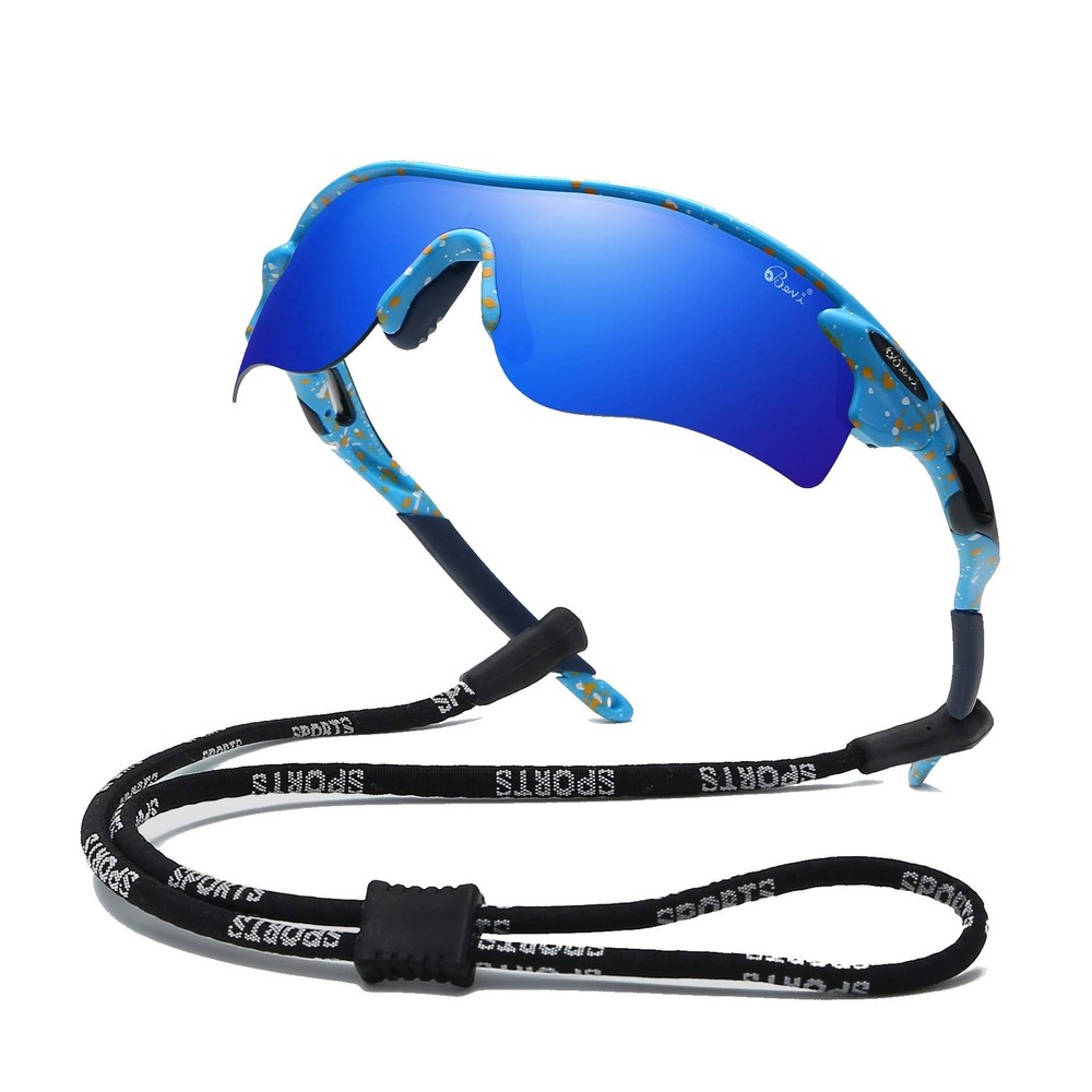 Polarized Sports Sunglasses for Men Women Baseball Running Cycling Golf Tr90 ...