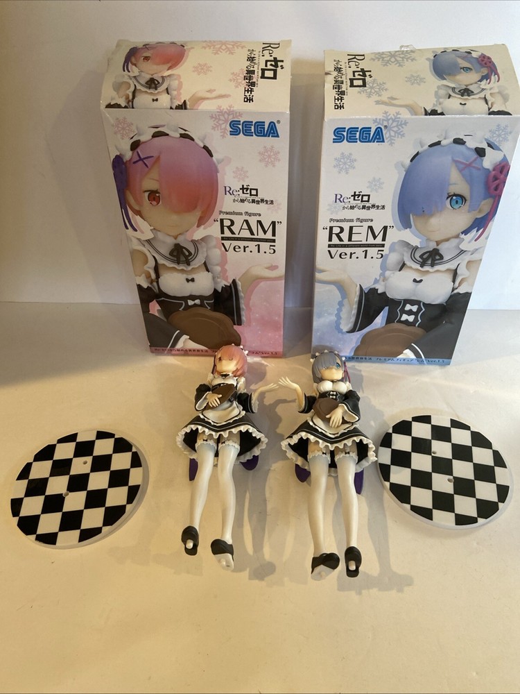 SEGA Re: Zero Starting Life in Another World Ver. 1.5 - Rem & Ram Figure Set