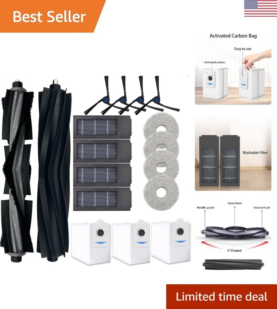 Spare Parts Accessories Kit Compatible With ECOVACS DEEBOT Omni Vacuum Cleane...