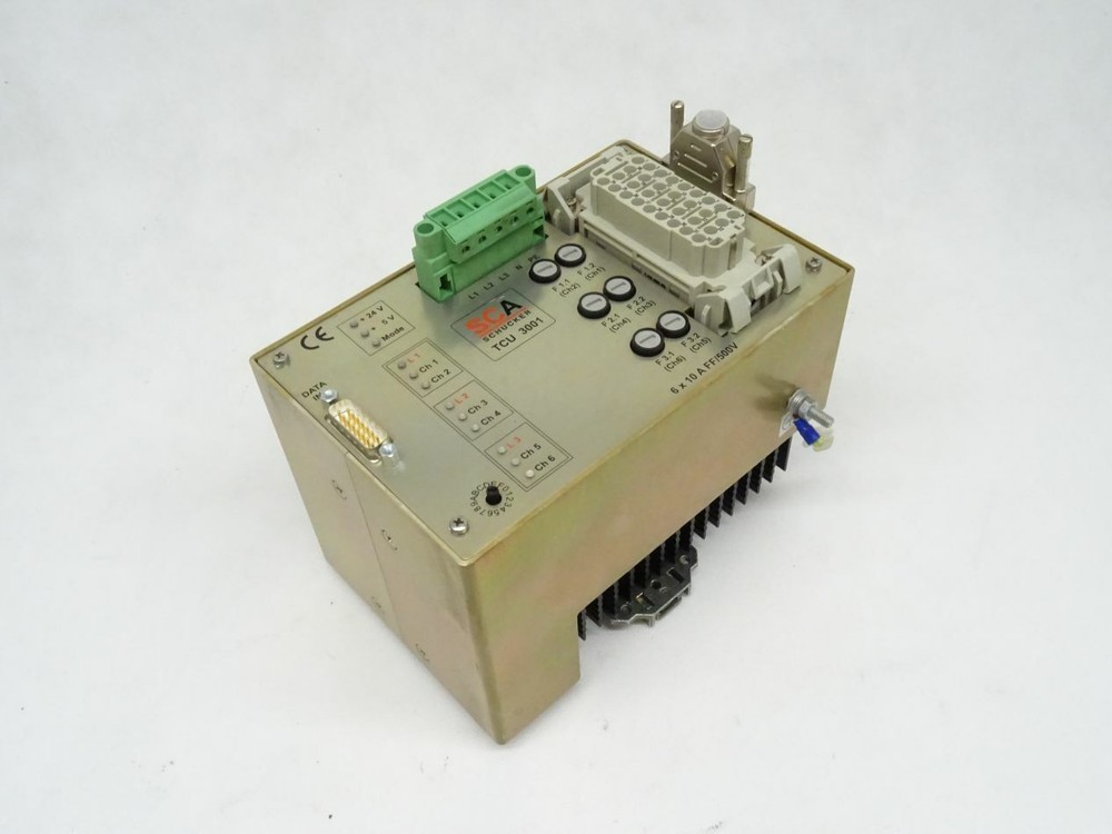 SCA Schucker TCU 3001 Temperature Controller SCA NO. 8900.0002 REV0002.0810.01