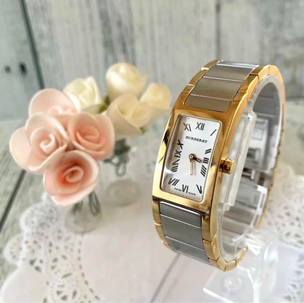 BURBERRY Watch combination 14000L Used From Japan Check description