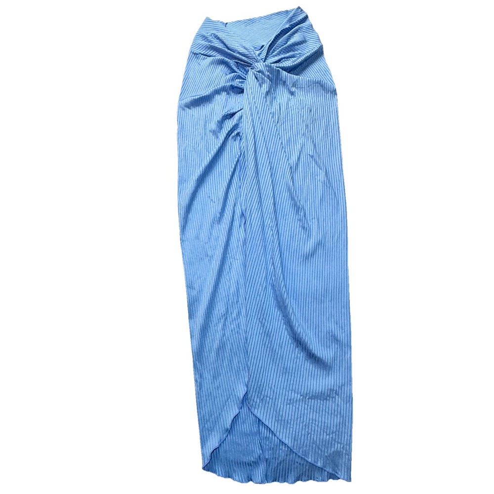 Monday Swimwear Andros Sarong Blue Long Size L / XL ASO Selling Sunset Stretch