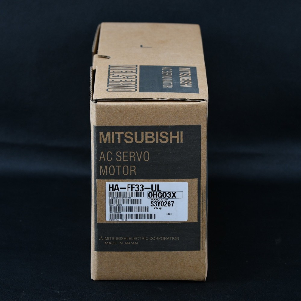 New in Box AC Servo Motor HA-FF33-UL HAFF33UL 1 Year Warranty #A6-37