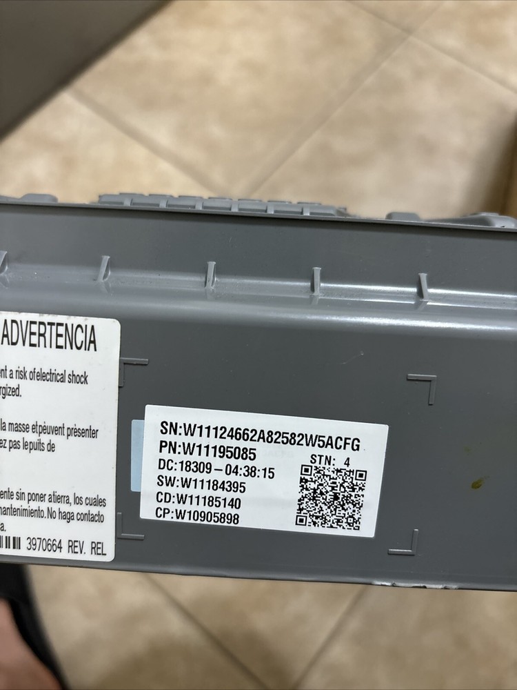 Whirlpool Front Load Washer Control Board - Part # W11195085