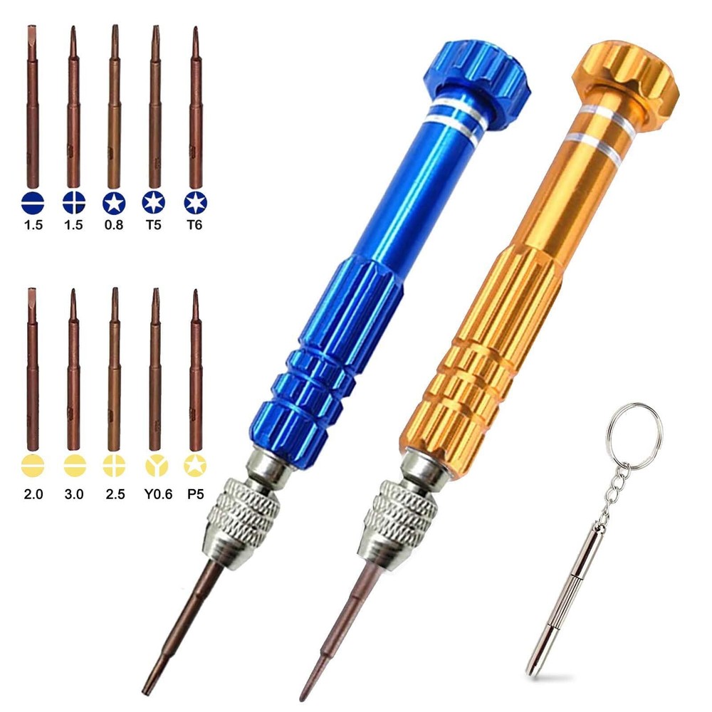 Portable Glasses Screwdriver for Eyeglass Repairing, 13 In 1 Mutifuntional Pr...