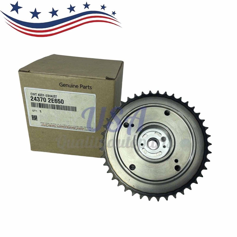 OEM Exhaust CVVT Gear Fit For 2016-20 Hyundai 2015-20 KIA 24370-2E650 2.0L New