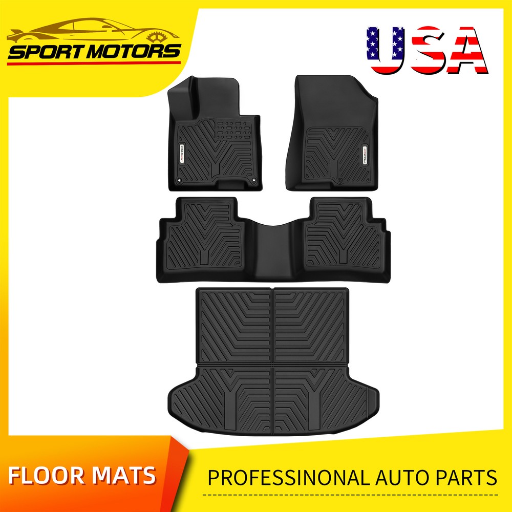 Floor Mats + Cargo Floor Liner Full Set for 2023-2025 Kia Sportage All Weather