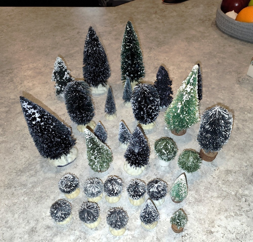 Lemax Village Christmas Trees Assortment 2 to 5 Inches