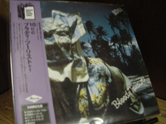 10CC BLOODY  TOURISTS ORIGINAL JAPAN 2002 Rare OBI Replica LIMITED EDITION CD