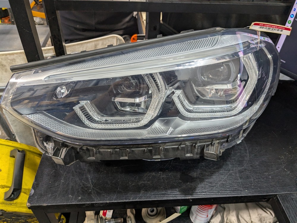 OEM BMW G01 G02 F97 F98 X3 Left Driver ICON Adaptive Headlight with Modules 18-21