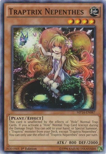 Traptrix Nepenthes MP14-EN087 Common 1st Edition Lightly Played TCG Card