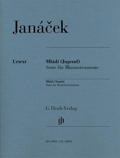 Janacek Mladi Youth Suite Wind Instrument Parts Sheet Music Henle Urtext Book