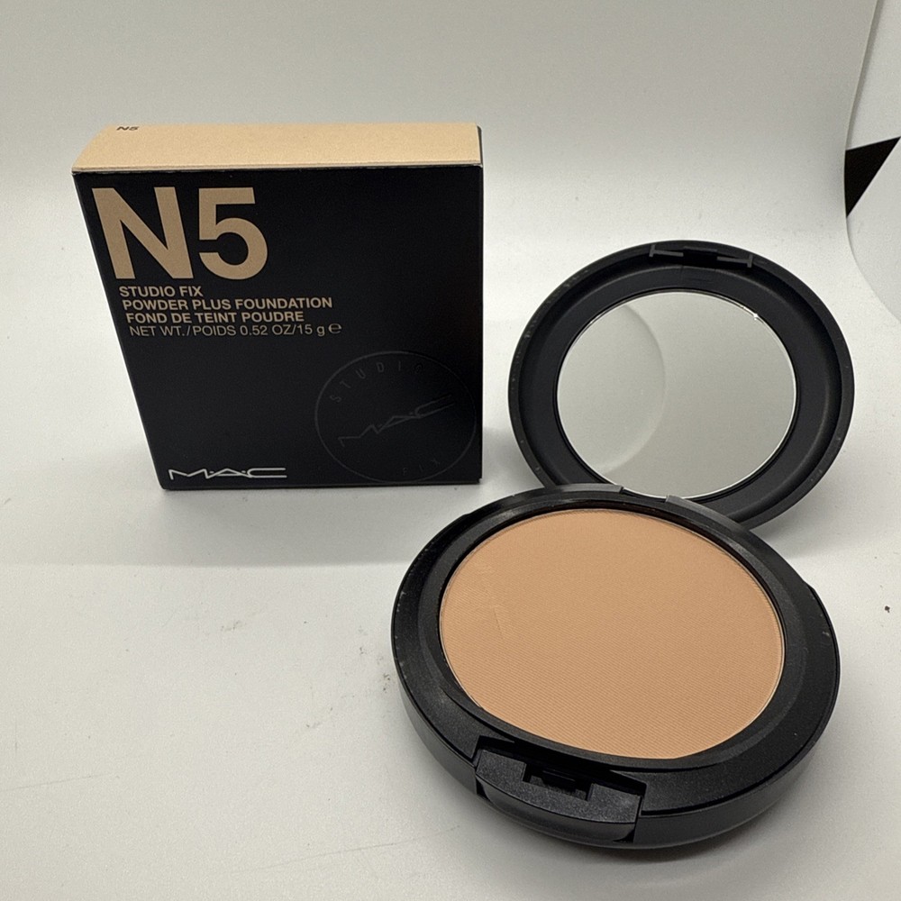 Authentic MAC Studio Fix Powder Plus Foundation N5 15g New in Box
