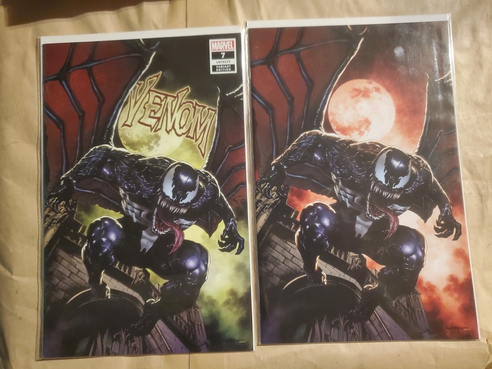 Venom #7 Mico Suayan BLOOD RED MOON VIRGIN 1st CAMEO App of Dylan Brock 2018 SET