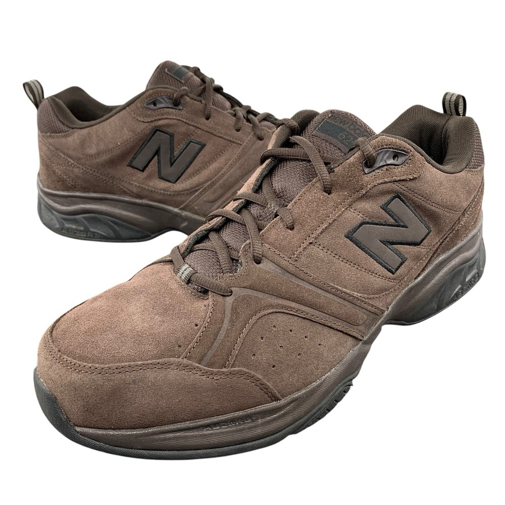 New Balance Mens 623 Cross Training Shoes Size 16 4E Brown Suede Sneakers