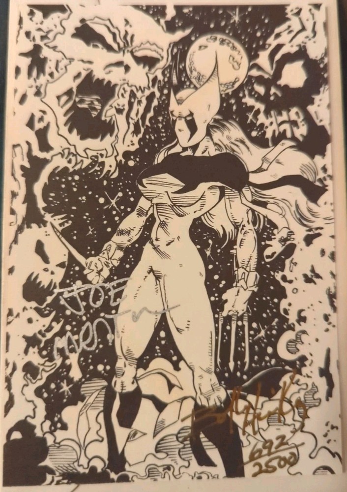 Joe Martin Robert Bob Hickey Autographed Sky Comics Seeker Card 692/2500