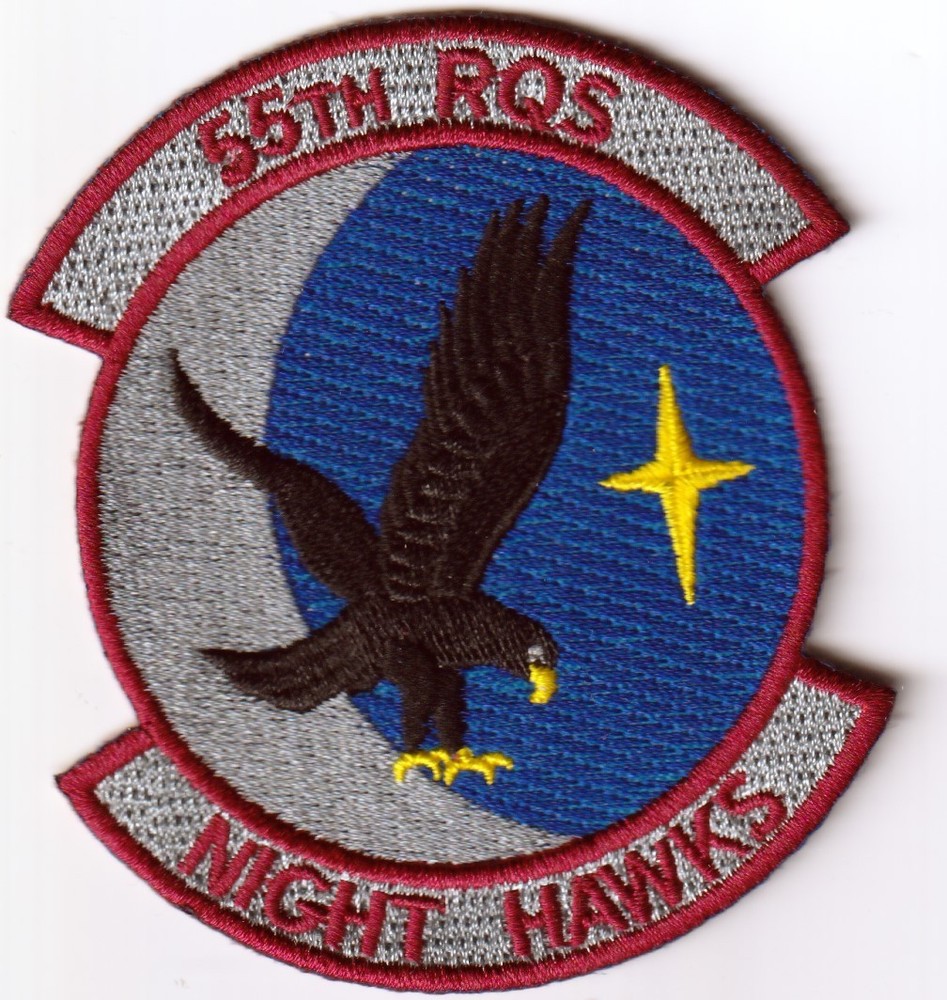 USAF AIR FORCE  55th Rescue Squadron 55th RQS Davis-Monthan AFB Arizona patch