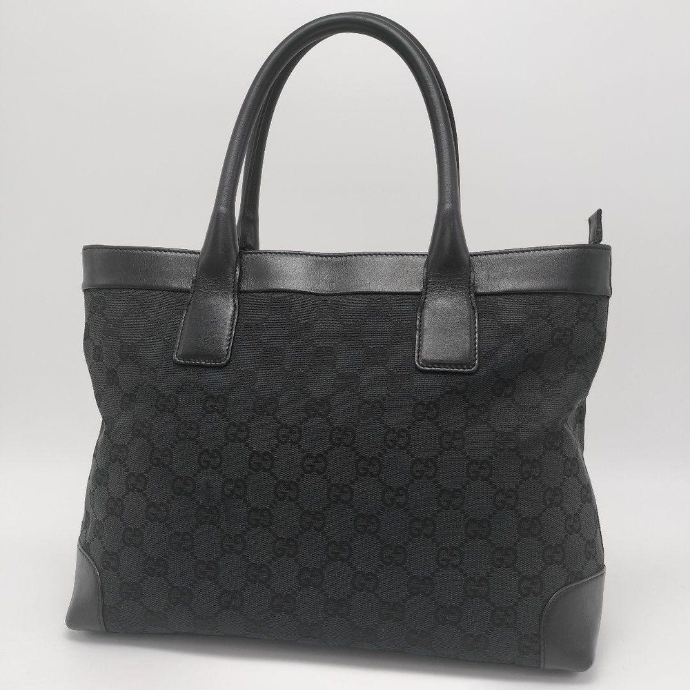 Gucci Black Leather Large Tote Bag New Designer Handbag