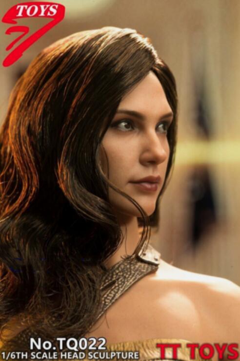 1/6 Head Sculpt Gal Gadot Wonder Woman 5.0 Fit 12in Female PH Action Figure Toy