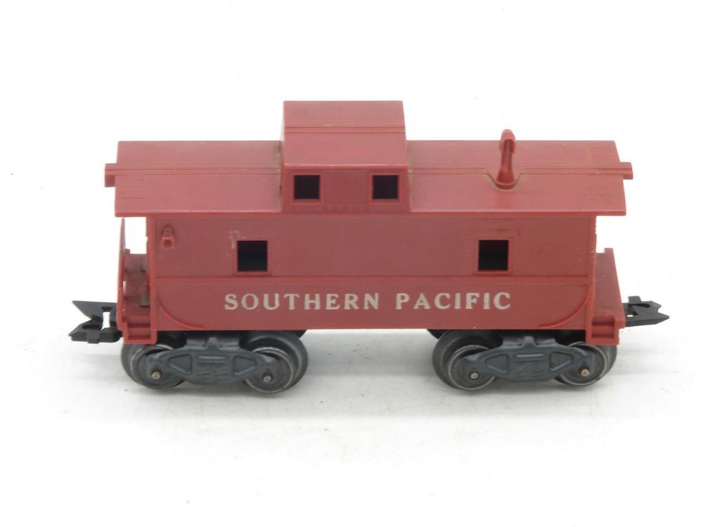 Marx O Gauge Plastic Southern Pacific Caboose on G Trucks