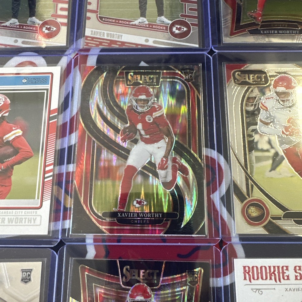 Xavier Worthy RC Lot Of 17