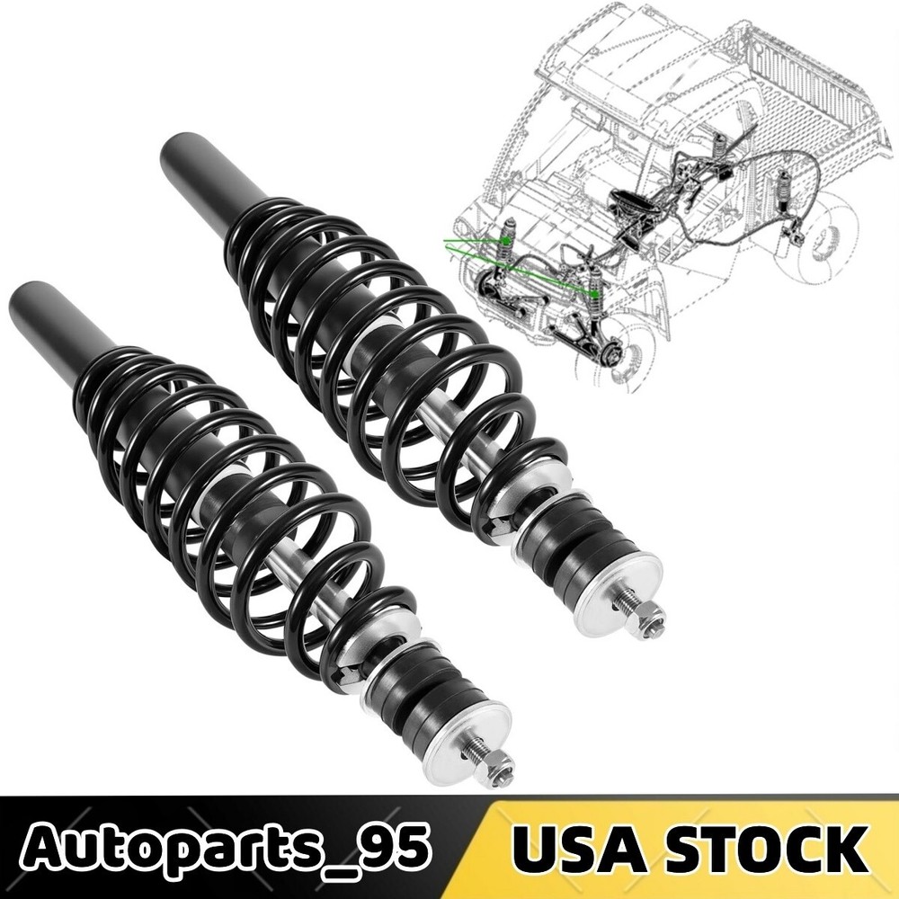 John Deere HPX Gator XUV620i XUV850D Front Coil-Over Shocks with Bushings
