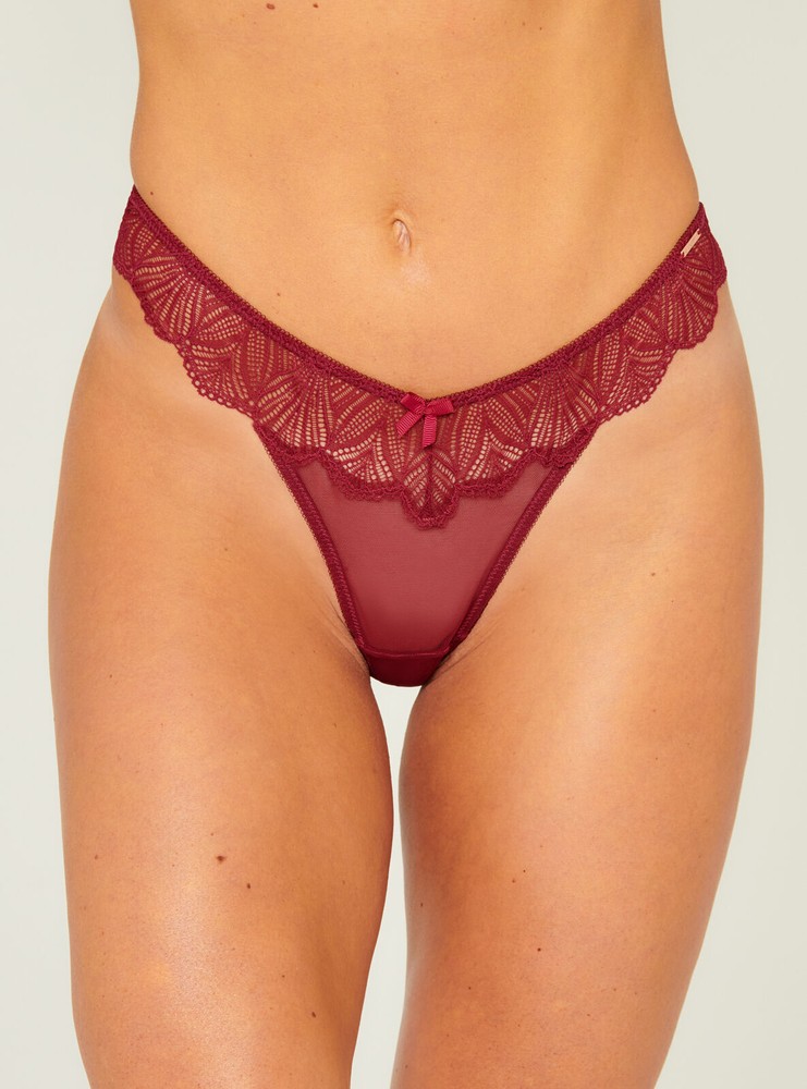 Boux Avenue Jodie High Leg Thong - Sexy Everyday Womens Underwear