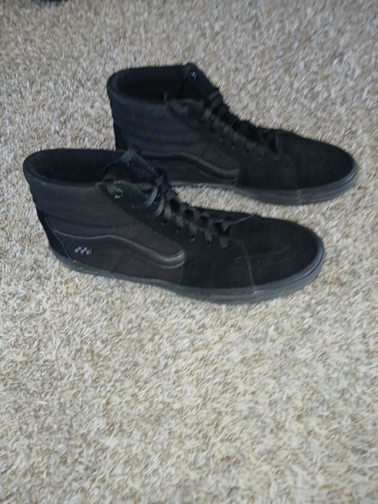 Black Vans, Mens Size 13