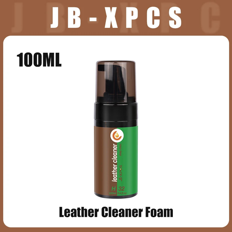 Leather Cleaner Foam for Sofas Boots and Car Seats Removes Dirt