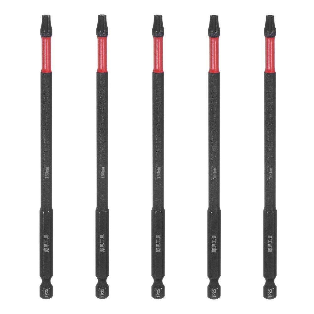 5pcs Impact Tough Torx Drill Bit 6