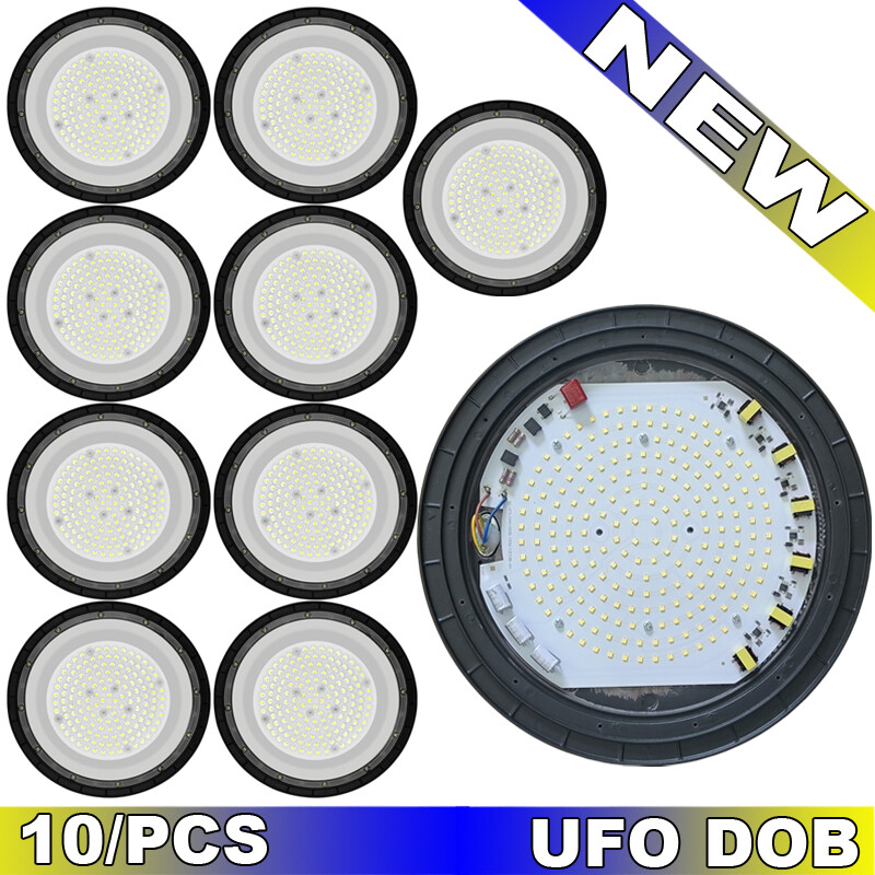 200W UFO led high bay light 10PACK Factory Commercial Light Fixtures 6500K