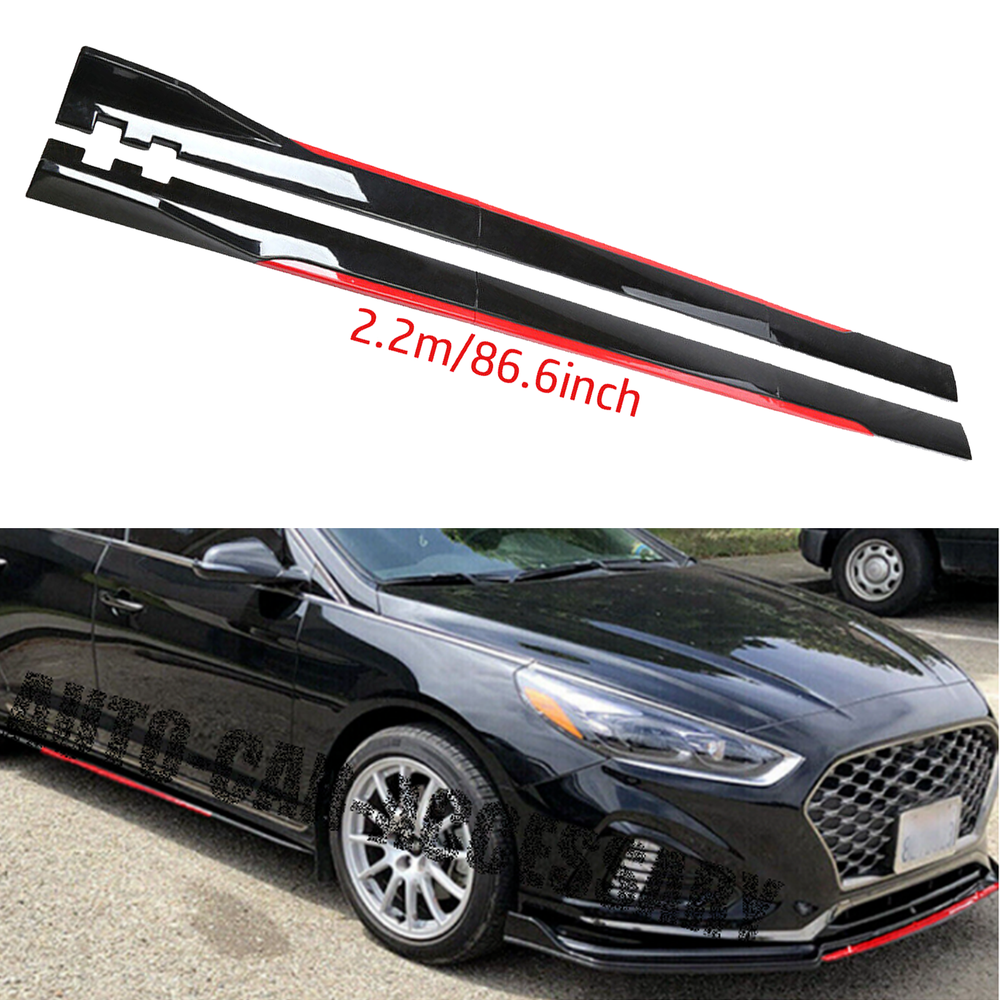 For Hyundai Tucson Side Skirt Extension Body Kit Splitter Spoiler Polypropylene