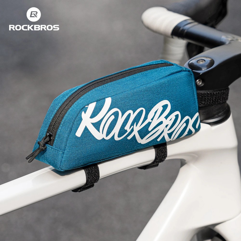 ROCKBROS MTB Road Bike Top Tube Bag Waterproof Portable Bicycle Front Frame Bag