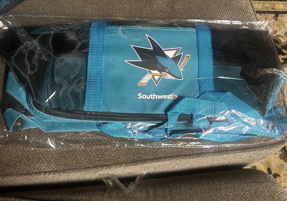 San Jose Sharks Devils Game 1/4/25 Sealed Cooler Beach Bag  