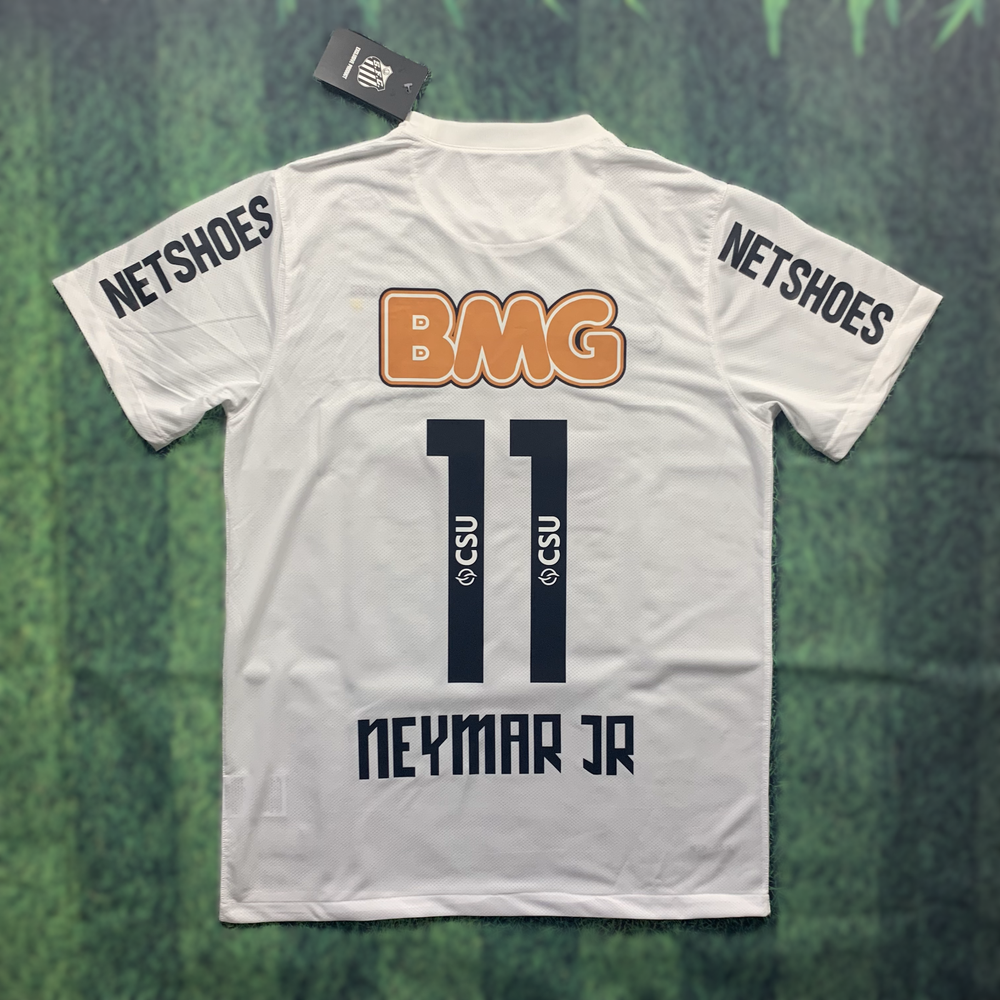 Neymar Jr Santos 2012 Jersey - Retro Jersey - Mens Sizes