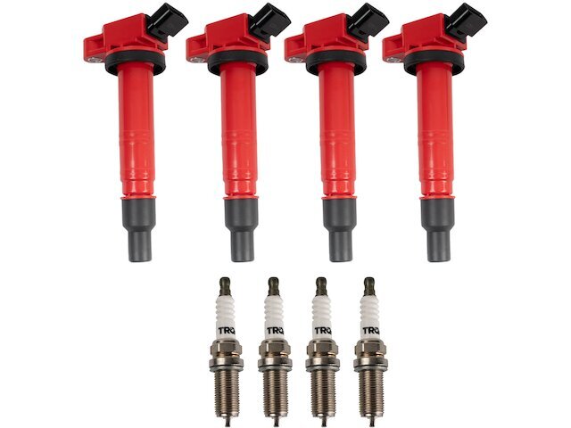 Ignition Coil and Spark Plug Kit fits Toyota Matrix 2009-2012 2.4L 4 Cyl 18KRFZ
