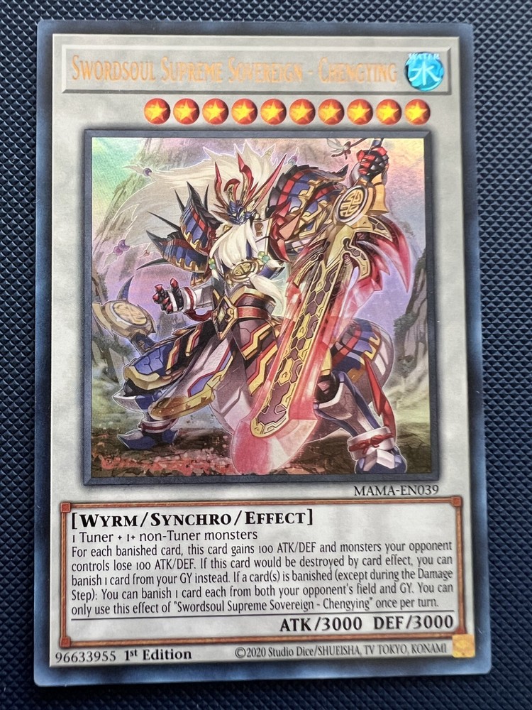 Swordsoul Supreme Sovereign Chengying MAMA-EN039 Magnificent Mavens 1st Ed