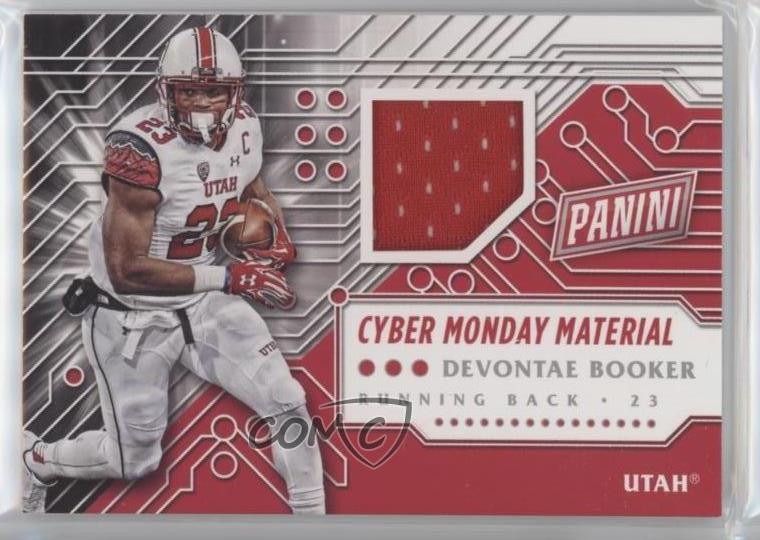 2016 Panini Cyber Monday Devontae Booker Rookie RC #27 Cyber Monday Materials  -image