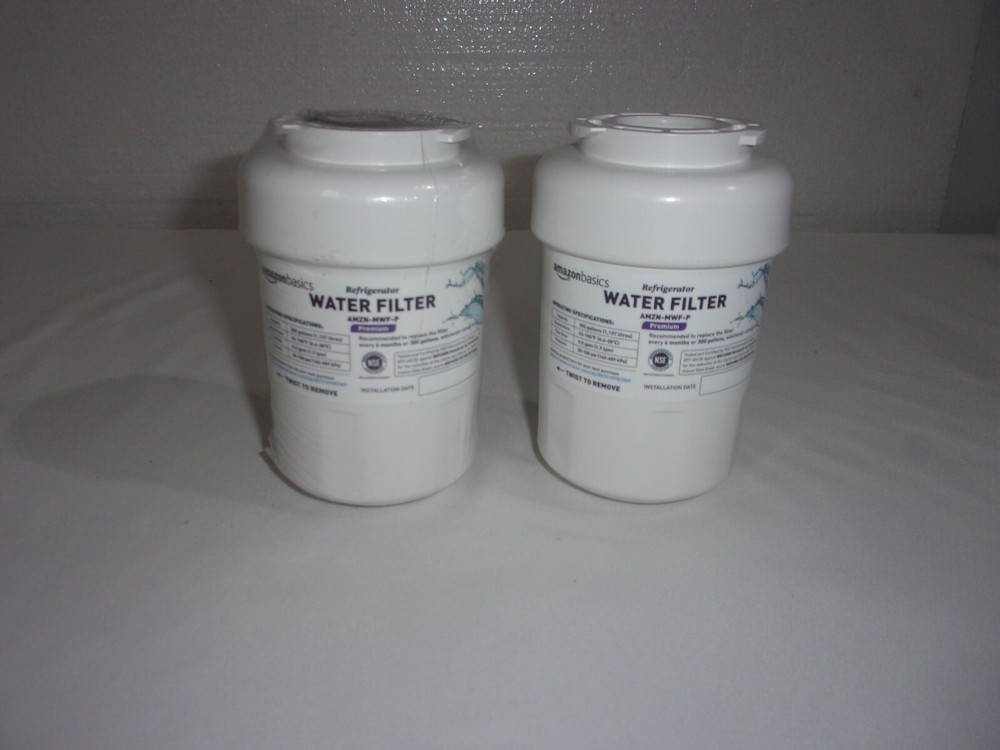 Amazon Basics Replacement GE MWF Refrigerator Water Filter Cartridge 2 pack