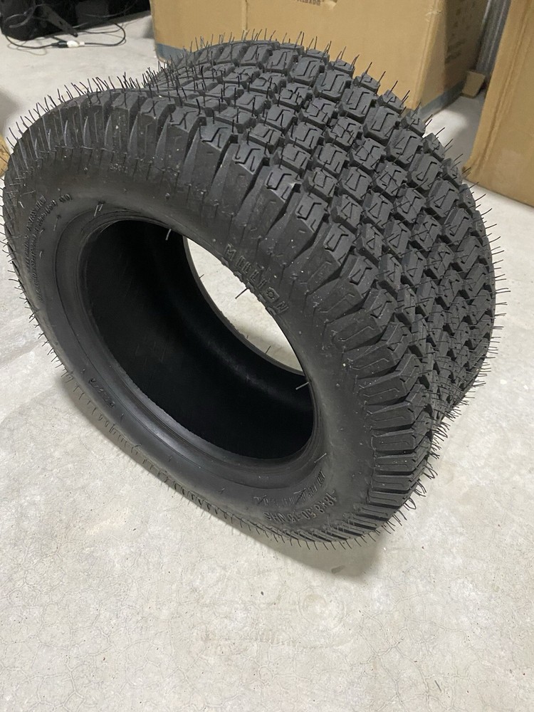 2pcs 18x8.50-10 4-Ply Tubeless Lawn Tractor Tires 580lb Max Load  